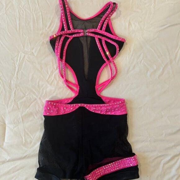 Custom LA Dance Designs Unitard - Picture 2 of 3